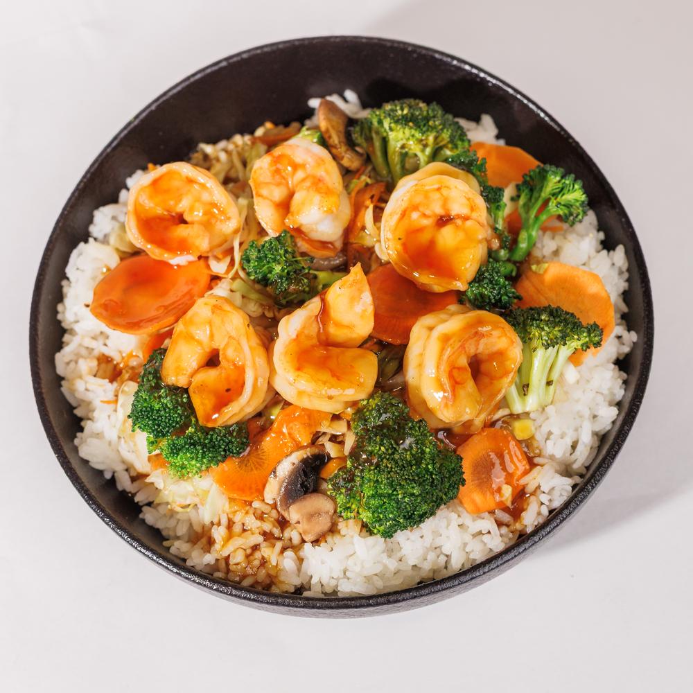 Camarón Teriyaki
